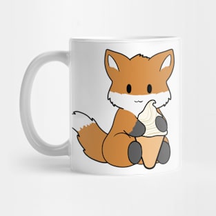 Ice Cream Fox Mug